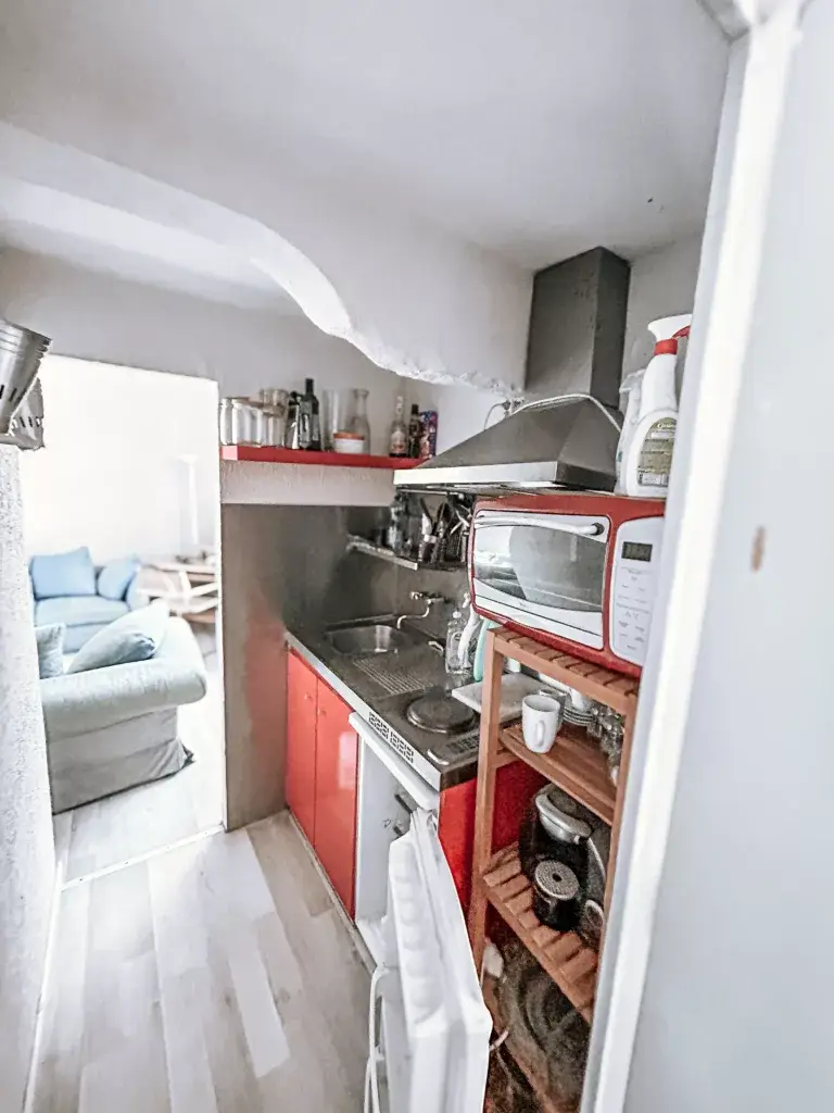 Sillage, T2 à Toulouse : la cuisine avant travaux