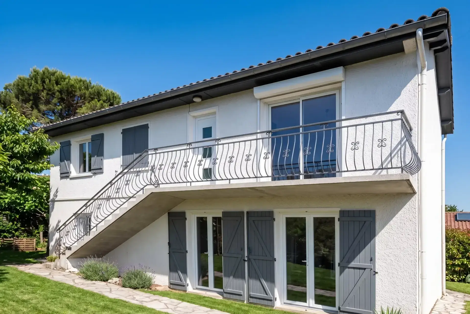 Caprice – image de synthèse du projet de rénovation partielle d’une maison de ville à L’Union près de Toulouse