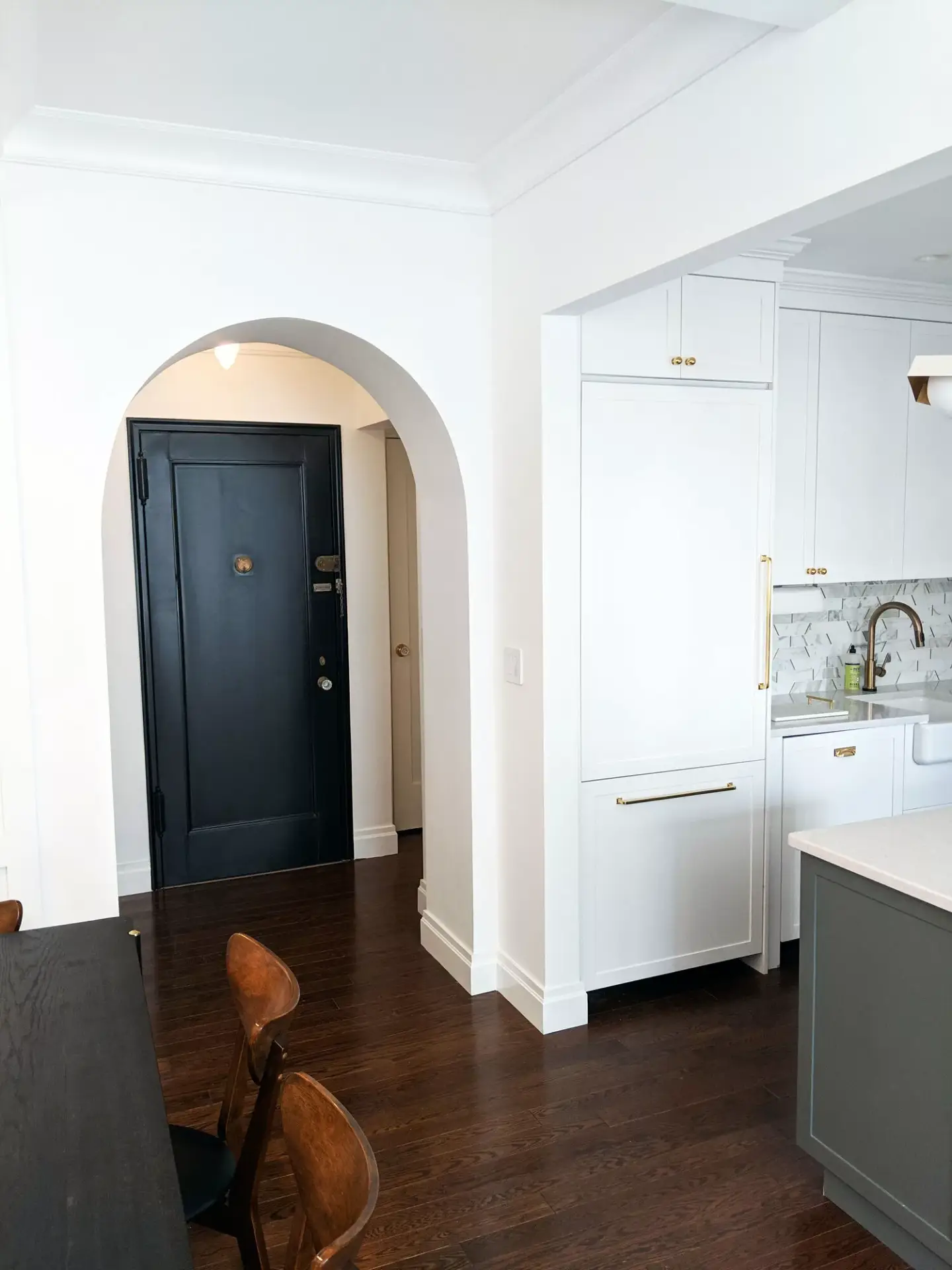West End Avenue – rénovation d’un appartement à New York, espace de vie